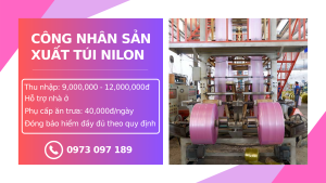 tuyển dụng công nhân