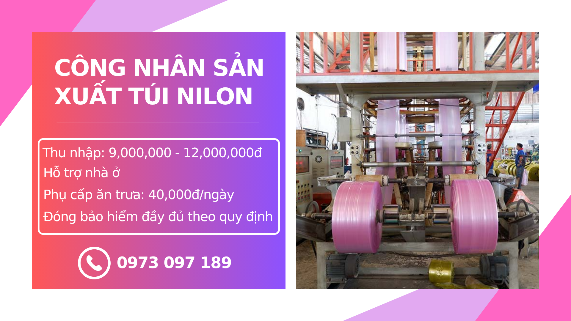tuyển dụng công nhân